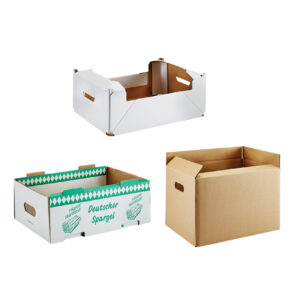 Fruit box & crate – corrugated and solid cardboard