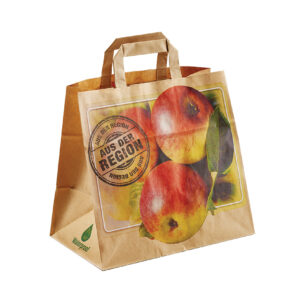 Carrier bag – fruit and vegetables – with flat handles