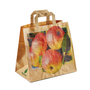 Carrier bag – fruit and vegetables – with flat handles