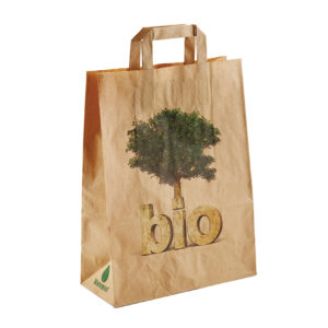 Carrier bag – fruit and vegetables – with flat handles