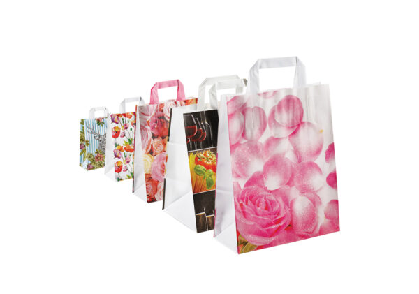 Carrier bag – with flat handle