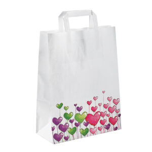 Carrier bag – with flat handle