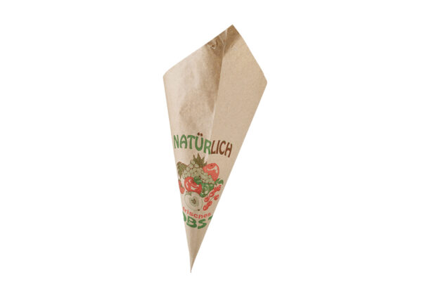 Conical bag – Soda mixed paper