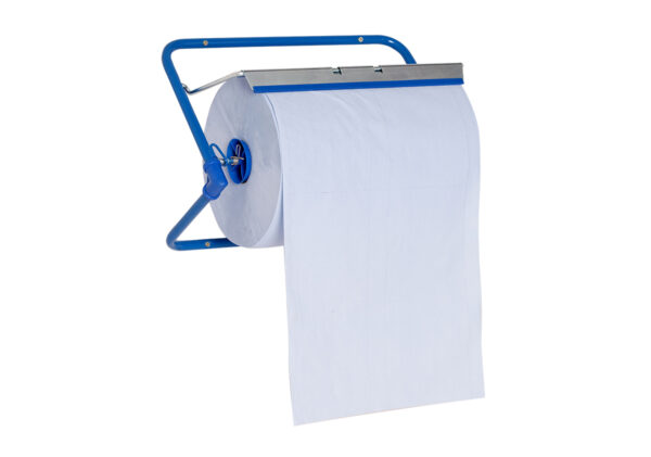 Dispenser for cleaning paper rolls – wall mounted dispenser