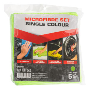 Microfibre cloths single colour